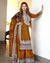 Heavy Embroidery Sequence Work Top-Gharara And Dupatta Set
