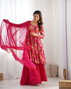 Gorgeous Printed Palazzo Suit With Dupatta